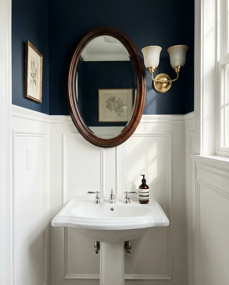 Traditional Elegance with Wainscoting 1