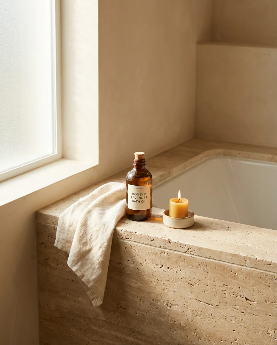 Tub Surround Shelf for a Luxe Soak 2