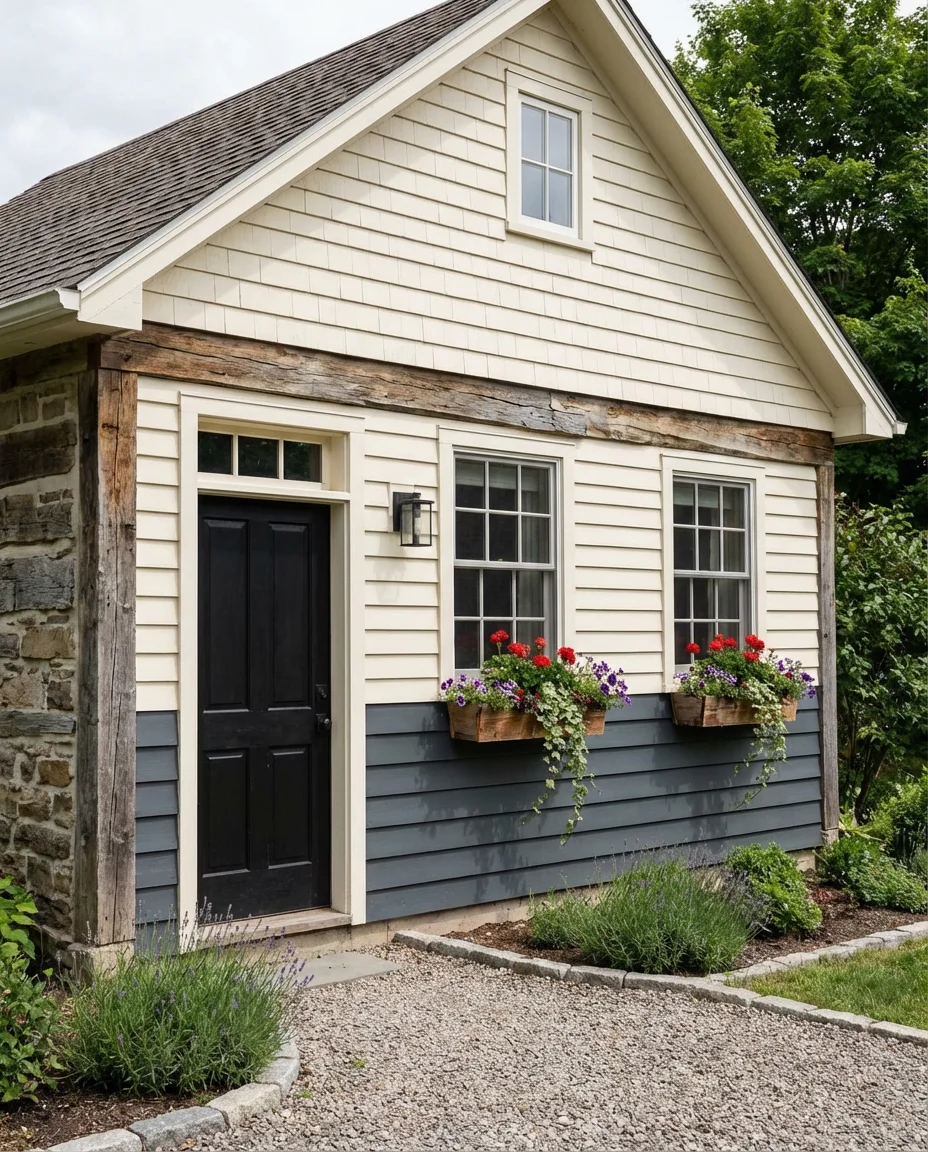 Two-Tone Siding on a Small House for Big Impact 2