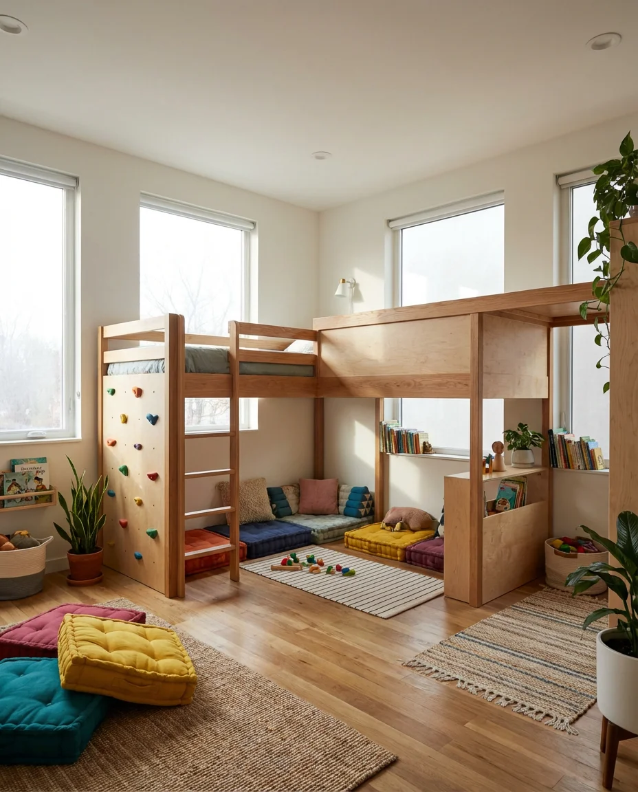 Unique Shaped Bunk Beds as Statement Pieces 2