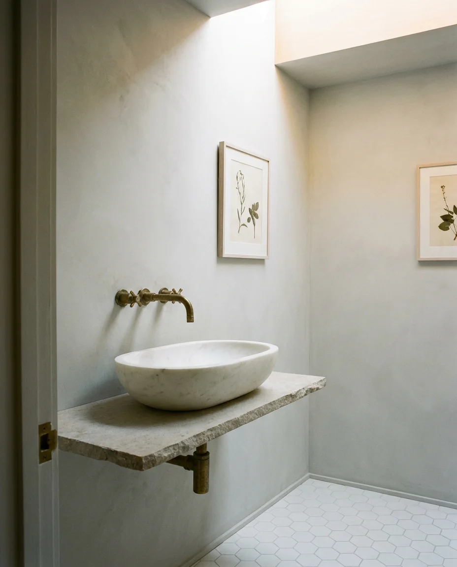 Unique Sink as Sculptural Centerpiece 2