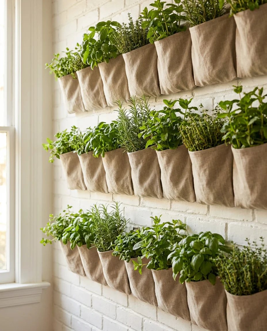 Vertical Wall Herb Garden 1