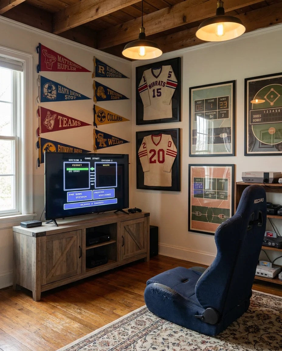 Vintage Sports and Gaming Combo Room 1