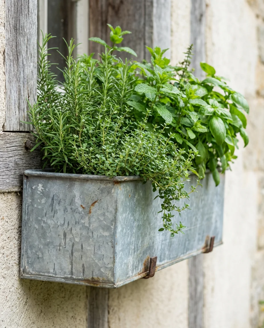 Window Box Herb Garden 2