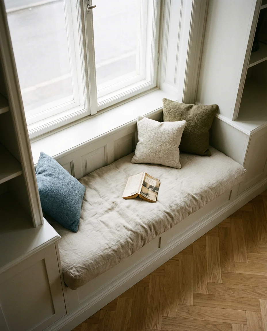 Window Seat with Built-In Storage 2