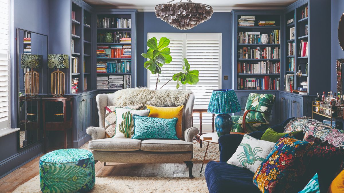 Blue living room ideas – how to use the timeless hue | Ideal Home