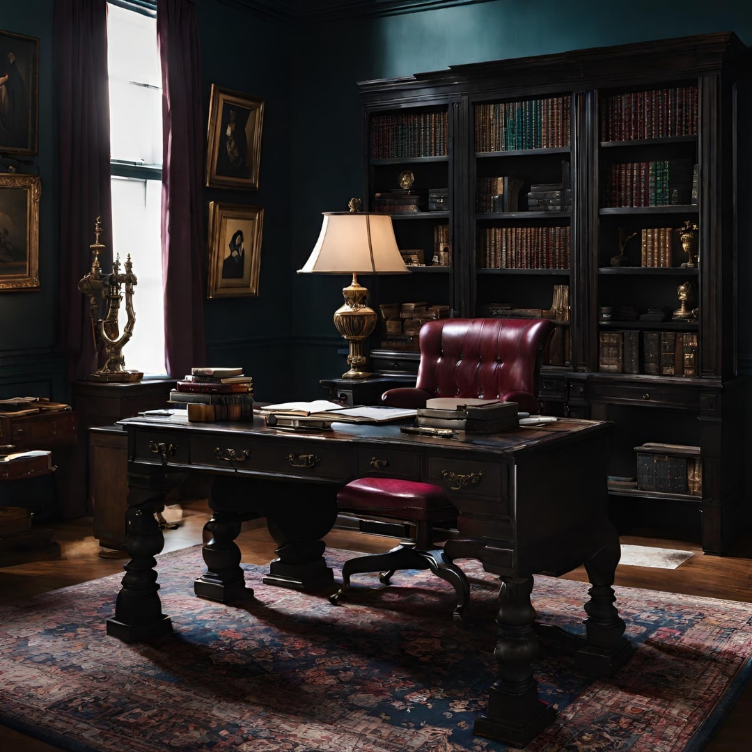 Dark Academia Office Design; Top 4 Questions Answered! : Madison Liquidators