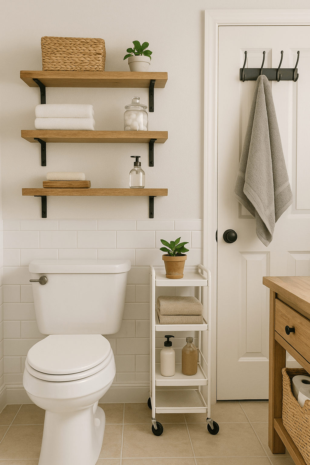 Genius Bathroom Storage Ideas for Tiny Spaces – Simplicity Home Living