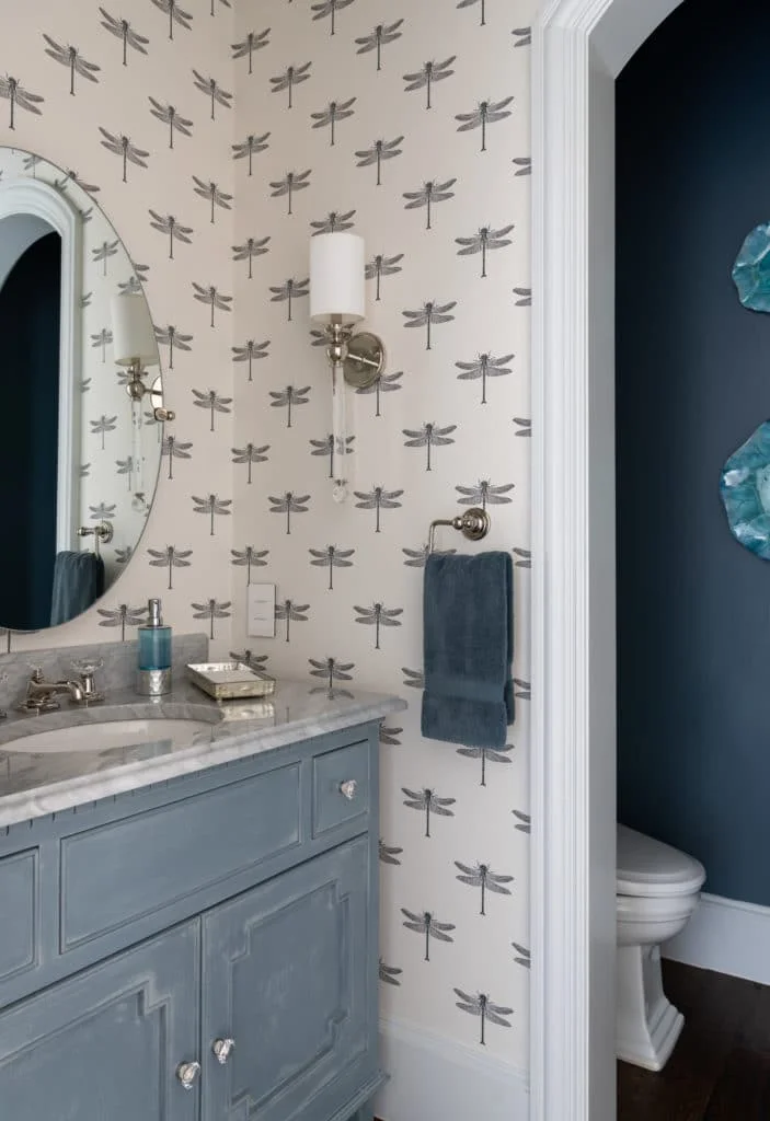 How To Brighten Up A Dark Powder Room Ideas | D'KOR HOME