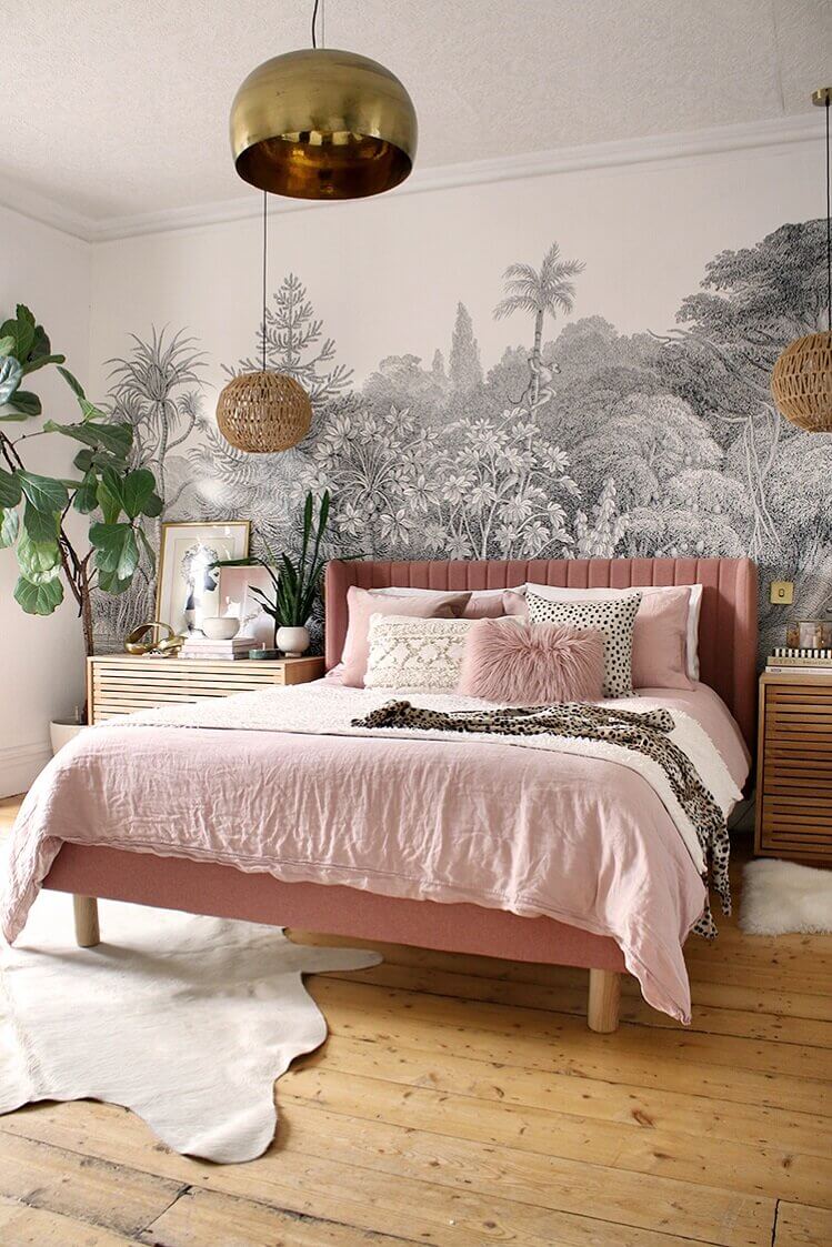 How To Style A Pink Bedroom (For Adults) - The Nordroom
