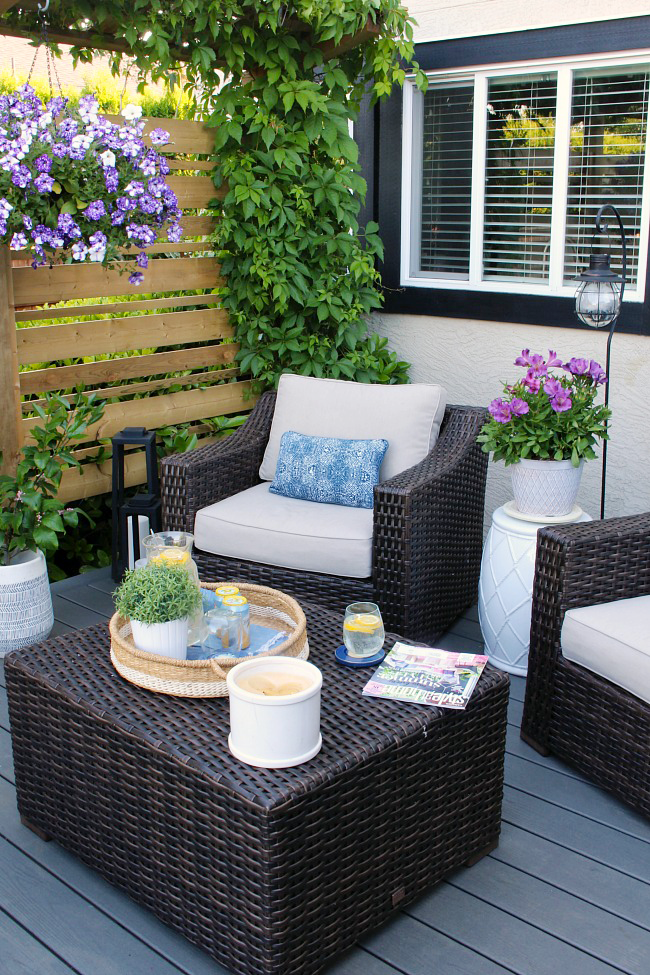 Outdoor Living - Summer Patio Decorating Ideas - Clean and Scentsible