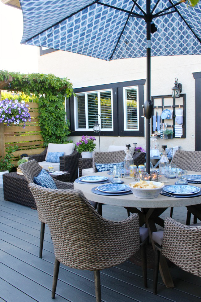 Outdoor Living - Summer Patio Decorating Ideas - Clean and Scentsible