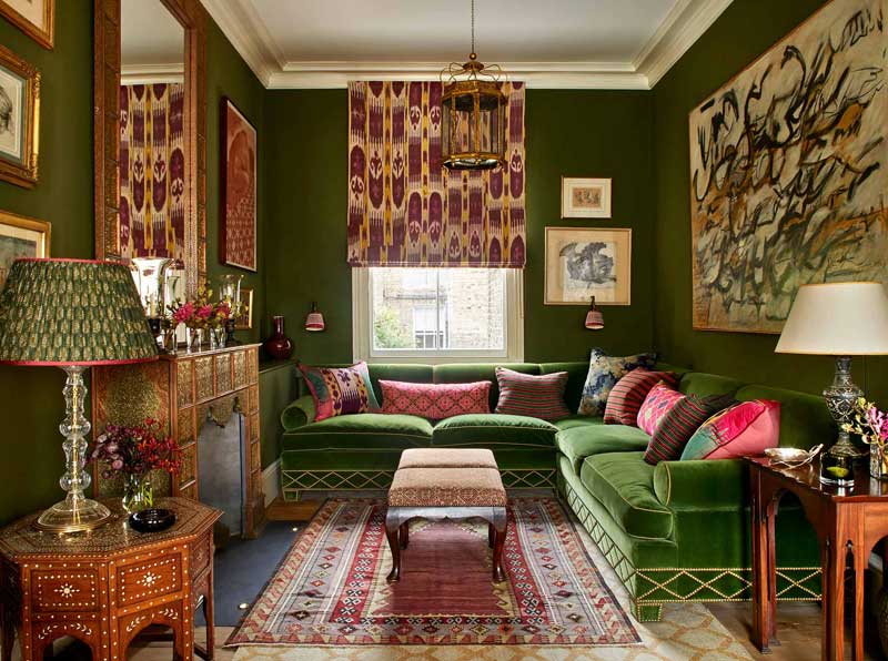 Pink and Green Room Inspirations