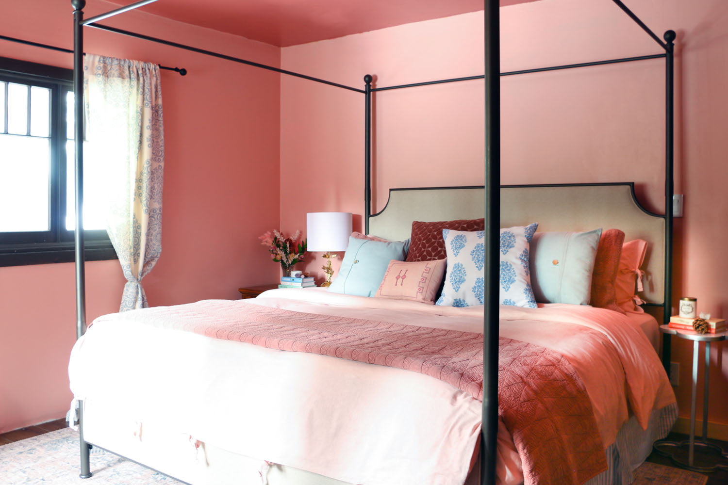 Pink Bedroom Walls Made This Storybook Bedroom Extra Cozy – Clare