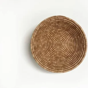 Little Mae & Co Natural Wall Plate