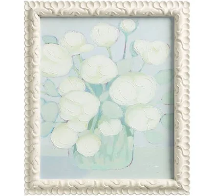 World Market White Peonies On Lavende...