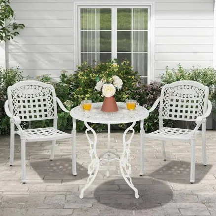 Gtnali Cast Aluminum Outdoor Dining C...
