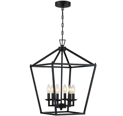 Uixe 6-Light Lantern Pendant Light