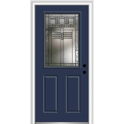 MMI Door 80-in x 6-9/16-in Fiberglass...