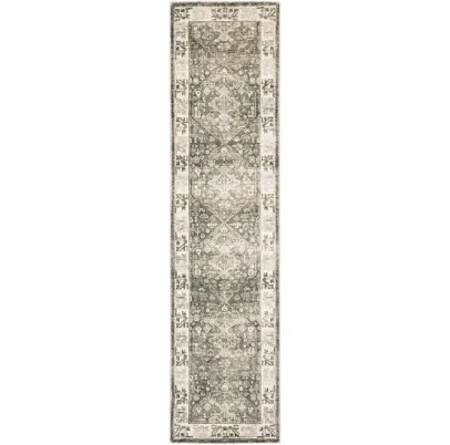 Avalon Home Silvana Distressed Border...