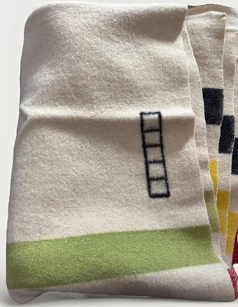 SALE VTG Wool Hunting Blanket Striped...