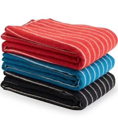 Hay Outdoor Market Striped Wool Throw