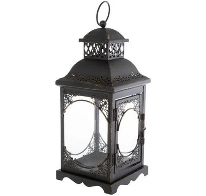 Antique Bronze Metal Lantern