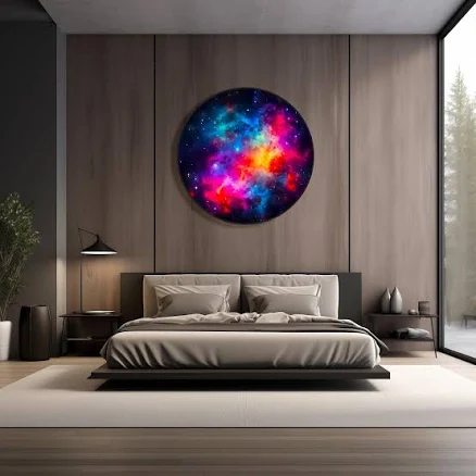 Cosmic Space LED Galaxy Wall Decor