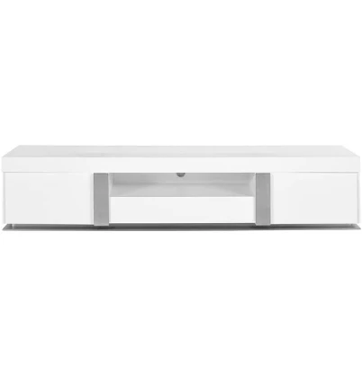 Grand Night White Gloss TV Stand