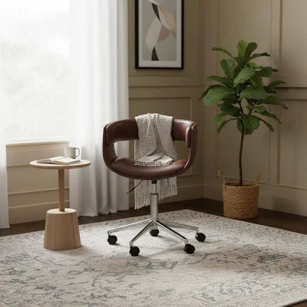 Teamson Home Modern PU Leather Office...