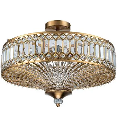 LLHZSY Mid Century 6-Light Gold Glam ...