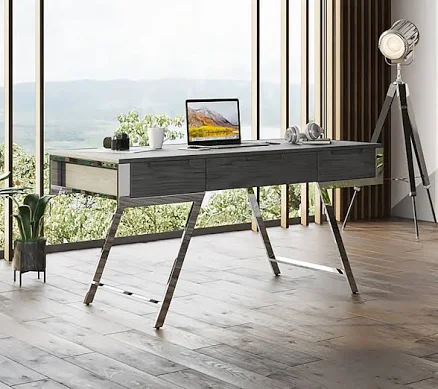 Dessart Modern Elm Office Desk