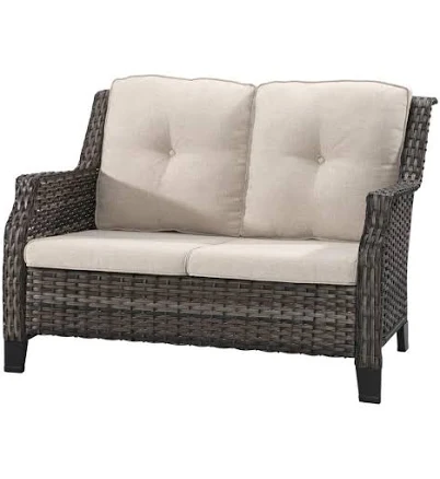 INMITOM 2-Seat Outdoor Patio Sofa wit...