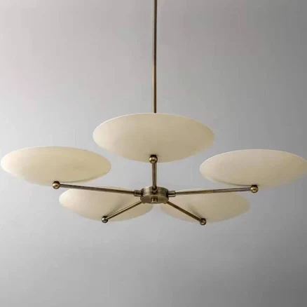 Modern Brass Sputnik Light Chandelier...