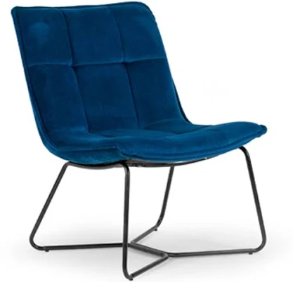 Glamour Home Aurele Armless Accent Chair