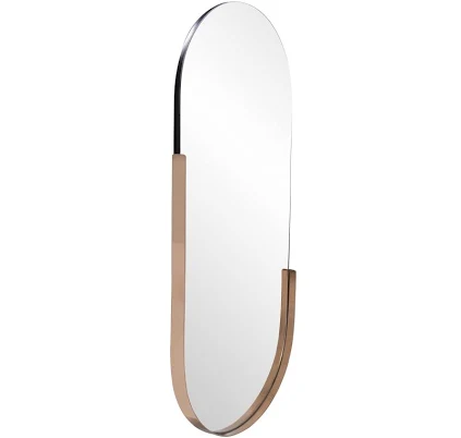 Howard Elliott Dante Oval Wall Mirror