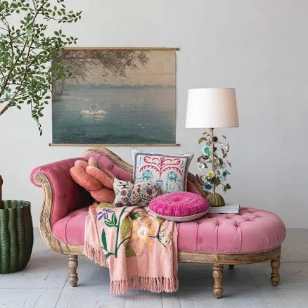 Antique Farmhouse Pretty in Pink Upho...