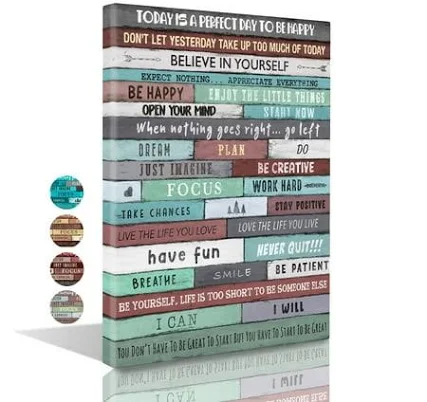 Inspirational Canvas Wall Art