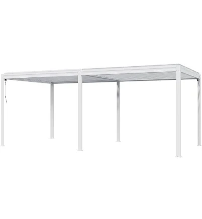 Mondawe 10x20ft Outdoor Louvered Pergola
