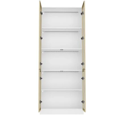 Homsee 4 Door Tall Modern Storage Cab...