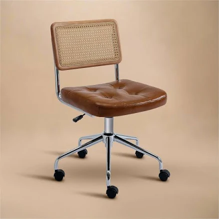 Mid Century Modern Desk Chair – Vegan...