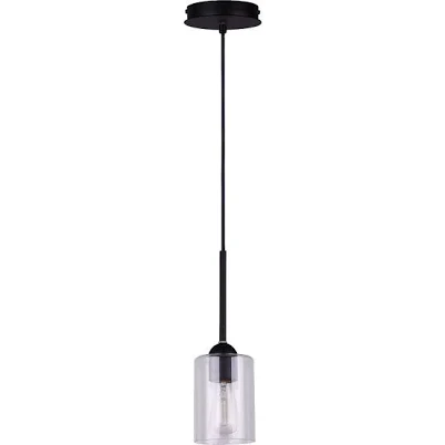 Home Impressions 1-Bulb Black Incande...