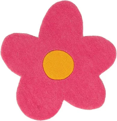 Round Wool Happy Rugs