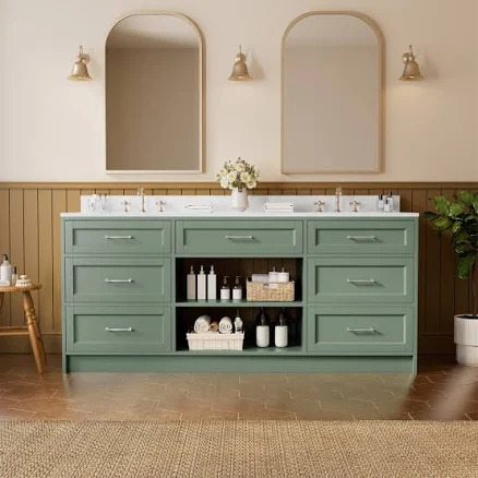 JEAREY Standard Size 72-in Light Gree...