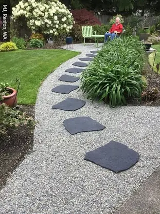 Garden Central Flagstone Stepping Stone