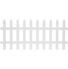 White Picket Fence Wood Shapes