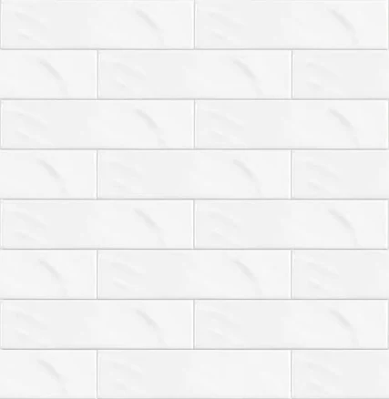 Satori Pearl White 3-in x 12-in Gloss...