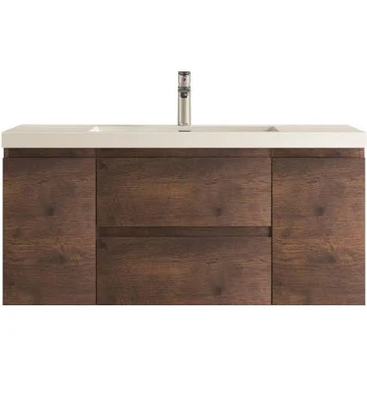 Tona Angela 48 in. Single Rose Wood B...