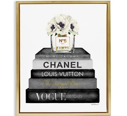 Stupell Industries Monochrome Fashion...