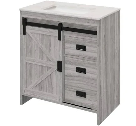 U-HOMY 32 inch Farmhouse Single Sink ...